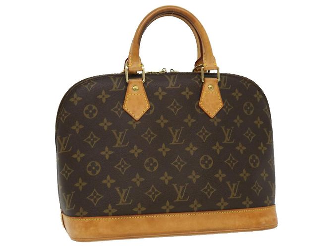 LOUIS VUITTON Monogramm Alma Handtasche M.51130 LV Auth rd3273