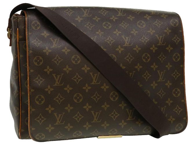 LOUIS VUITTON Borsa a spalla Abbesses con monogramma M45257 LV Auth yt924