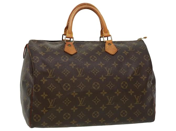 Speedy Louis Vuitton-Monogramm schnell 35 Handtasche M.41524 LV Auth-Folge132 Leinwand  ref.707946
