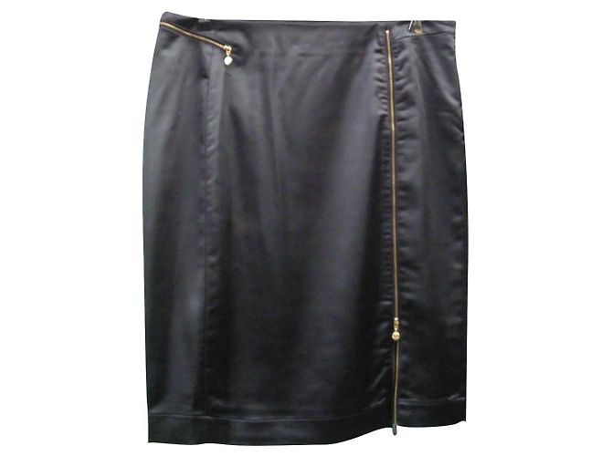 Just Cavalli Rock aus Polyester in Schwarz