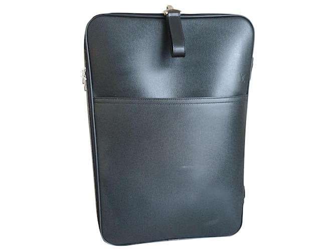 Laguito Louis Vuitton Cabin suitcase Black Leather  ref.708008