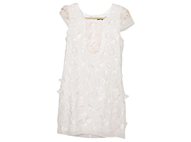 Bcbg Max Azria Vestido BCBGMaxazria SIL6E052 Branco