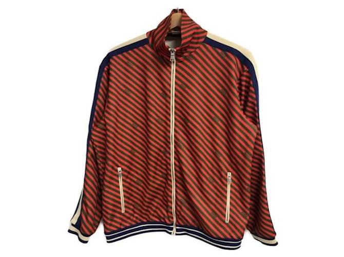 Orange Gucci Technical Track Jacket Gucci Technical Jersey GG