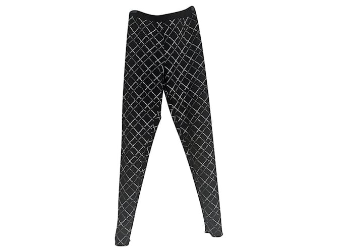 Cambon Chanel Pants, leggings Black Polyester  ref.708127