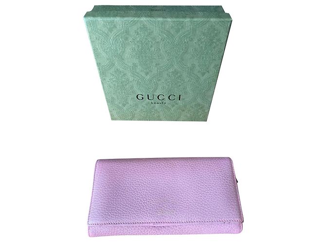 Cartera Gucci Continental Rosa