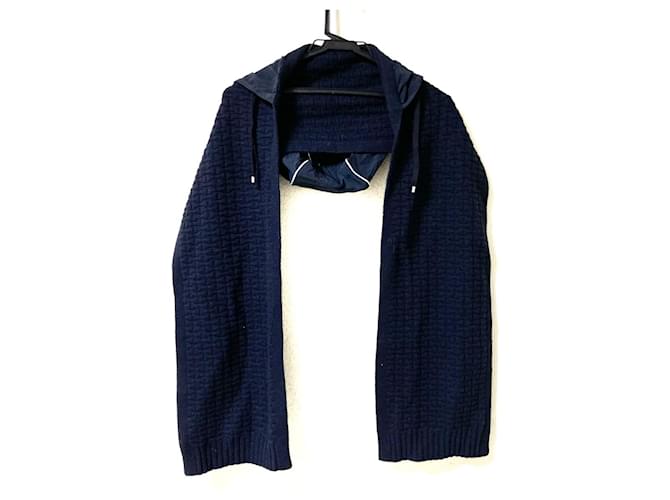 Hermès Hermes Navy blue Wool  ref.708361