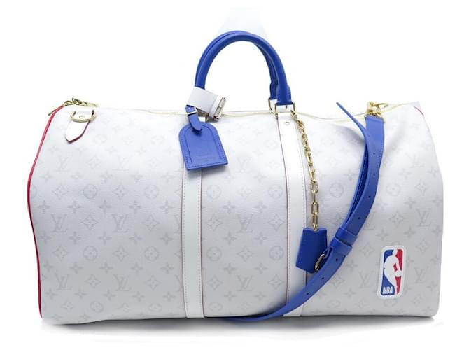NEW LOUIS VUITTON sneakers NBA KEEPALL TRAVEL BAG 55 ANTARTICA