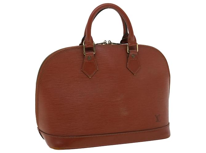 Louis Vuitton Alma Brown Leather  ref.708685
