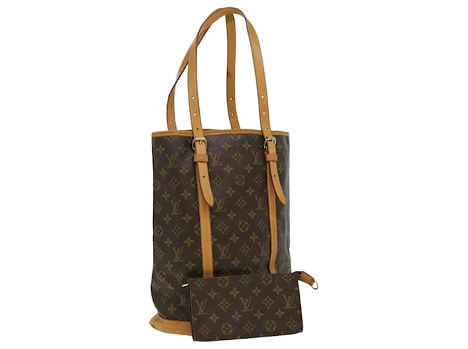 Louis Vuitton Bucket Brown Cloth  ref.708758