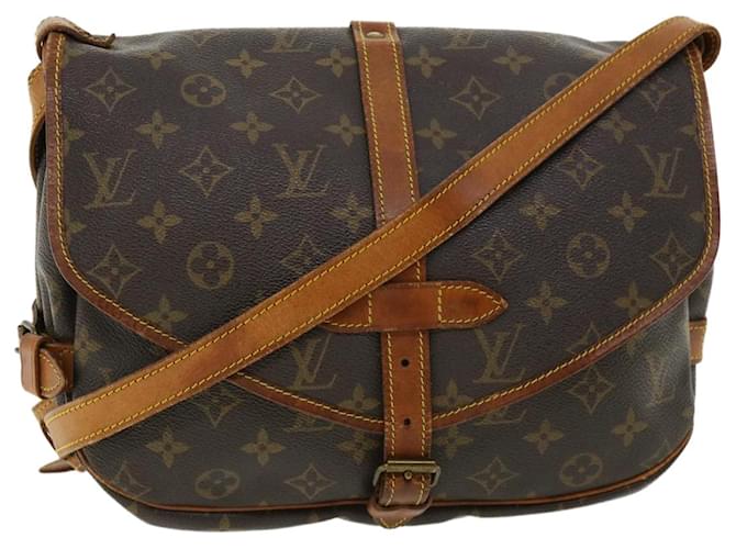 Louis Vuitton Monogram Saumur 30 Shoulder Bag M42256 LV Auth rd3314 Cloth  ref.708951