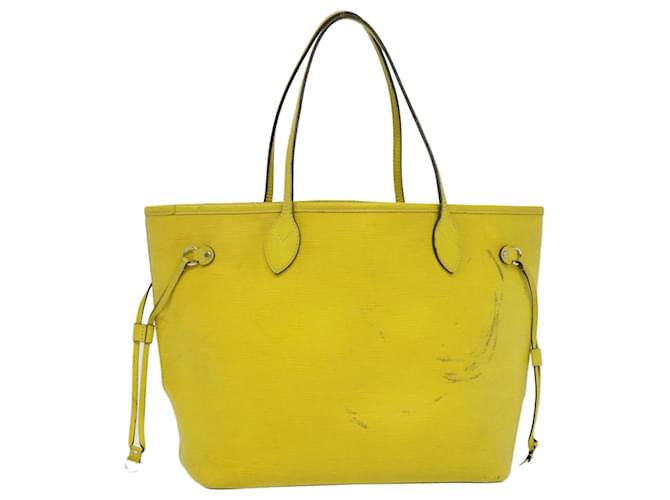 LOUIS VUITTON Epi Neverfull MM Tote Bag Yellow M40956 LV Auth 32590 Leather  ref.708963