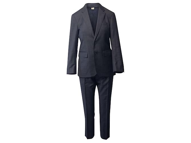 Burberry Suit Set in Grey Lana Vergine Wool  ref.709181