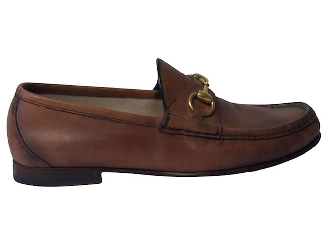 Gucci Horsebit Loafers Leather ref.709182 - Joli Closet