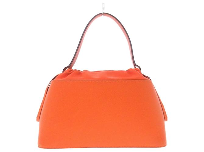 Hermès -- Orange Leather  ref.709439