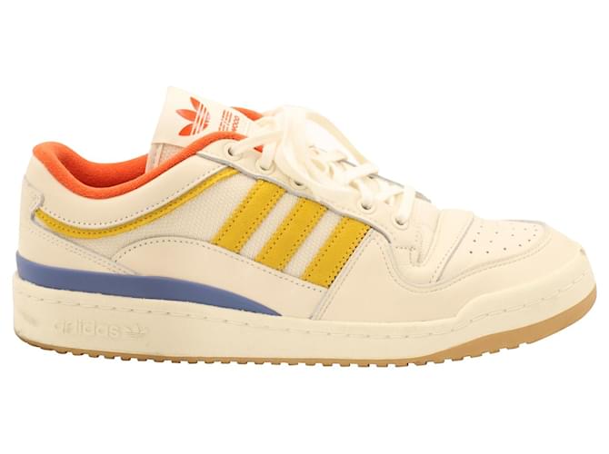 Autre Marque Adidas Forum Low by WOOD WOOD in White Leather  ref.709691