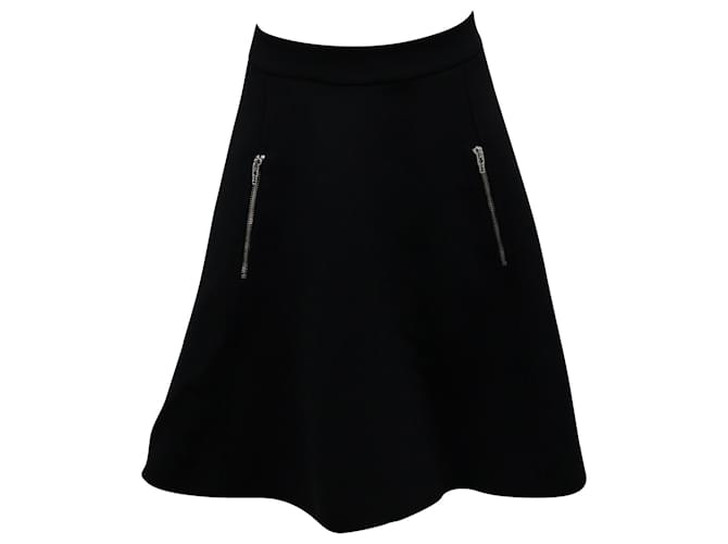 MCQ by Alexander McQueen Skater Skirt in Black Polyester  ref.709847
