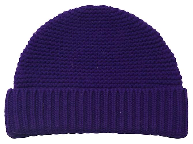 Louis Vuitton Constance Knit Bonnet in Purple Wool  ref.709861