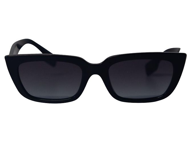 Burberry BE4321 Rectangular Sunglasses in Black Plastic Frame