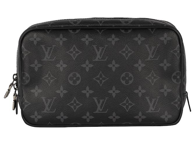 Borsa da toilette Louis Vuitton Monogram Eclipse - 10'S Nero  ref.709949