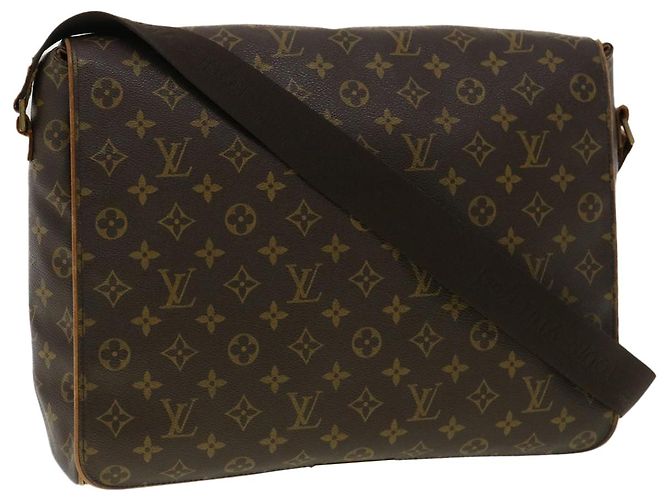 LOUIS VUITTON Borsa a spalla Abbesses con monogramma M45257 LV Auth ro478