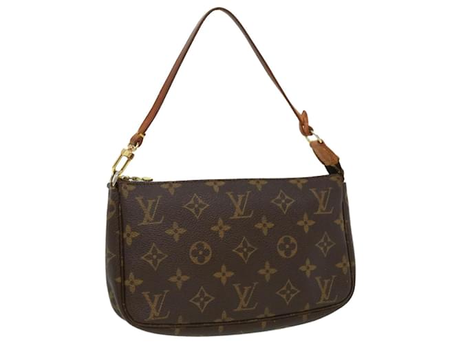 LOUIS VUITTON Monogram Pochette Accessoires Pouch M51980 LV Auth ny116 Cloth  ref.710447