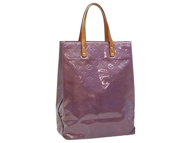 LOUIS VUITTON Monogram Vernis Tote Bag Viole M91087 LV Auth hk512 Purple Patent leather  ref.710612