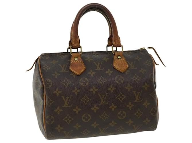 Louis Vuitton Monogram Speedy 25 Hand Bag M41528 LV Auth ac1129 Cloth  ref.710773