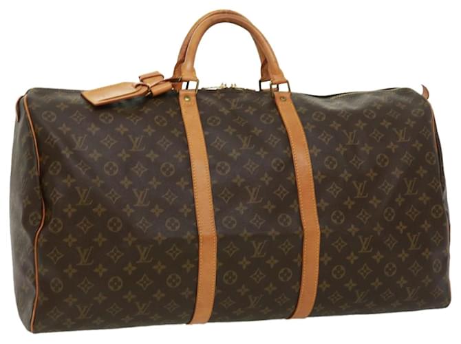 Louis Vuitton Monograma Keepall 60 Boston Bag M41422 LV Auth bs2788 Lona  ref.711018