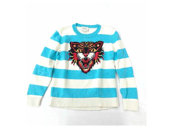 Gucci Pull en coton à manches longues Enfant