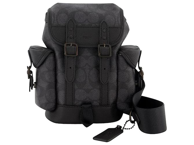 Hitch 13 Backpack - Coach - Carbon - Canva Grey Cloth  ref.711180