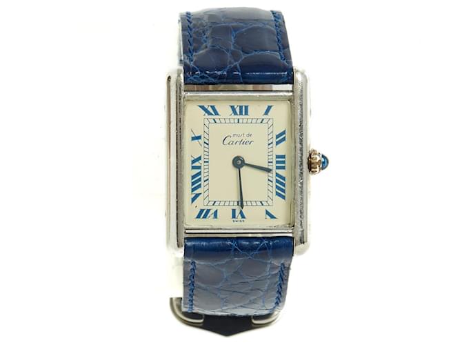 Cartier TANK MUST GM SILVER EXOTIC Silvery  ref.711377