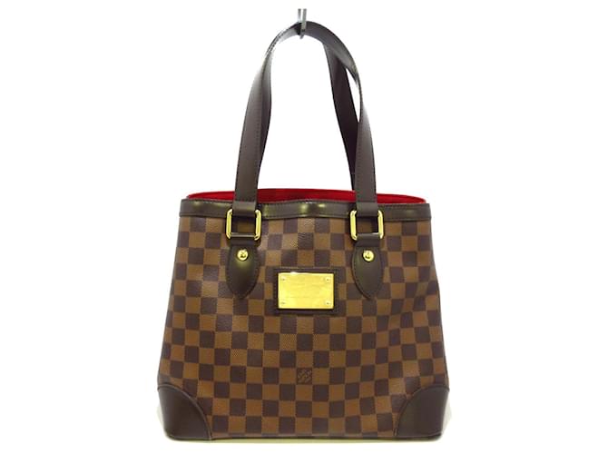 Louis Vuitton Hampstead Brown Cloth  ref.711455