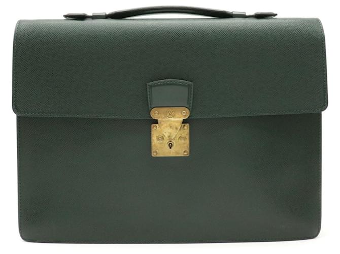 Louis Vuitton Laguito Verde Cuero  ref.711457