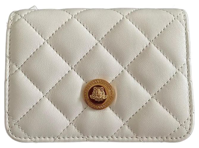 Versace La medusa Wallet White 