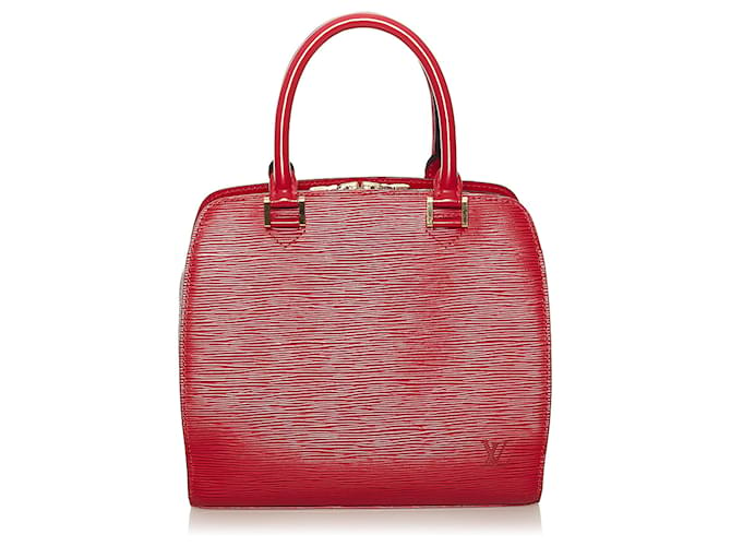 Louis Vuitton, Bags, Louis Vuittonred Epi Leather Pont Neuf Pm Bag