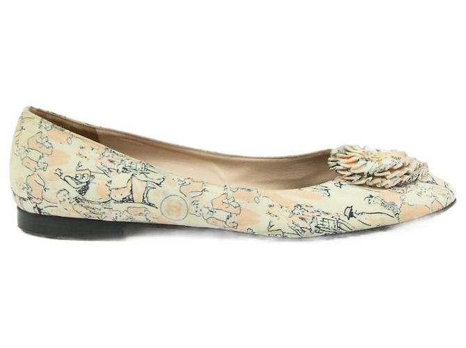 Chanel Ballerinas 39 Beige