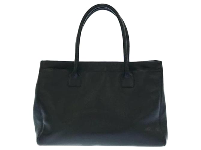 Chanel Black Reissue Cerf Executive Tote Leather Pony-style calfskin  ref.712661