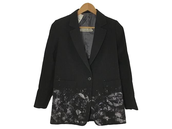 GOLDEN GOOSE Tailored jacket/S/Wool/Gray Grey ref.712694 - Joli Closet