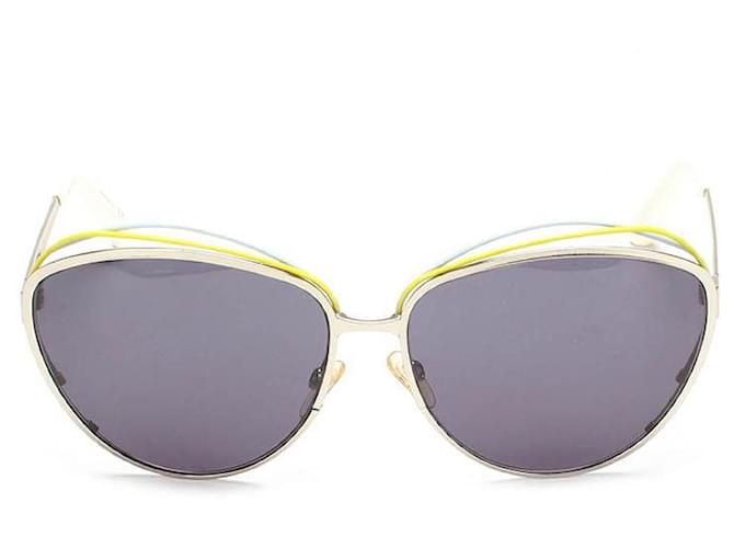 dior Dior Songe Rubber Twist Óculos de sol prata Metal  ref.712994