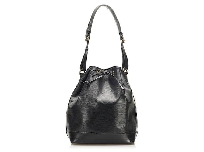 Louis Vuitton Epi Noe Black Preto Couro Bezerro-como bezerro  ref.713004