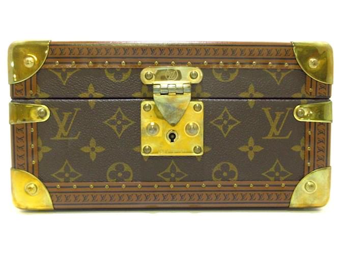 Louis Vuitton Coffret Trésor Brown Cloth  ref.713599