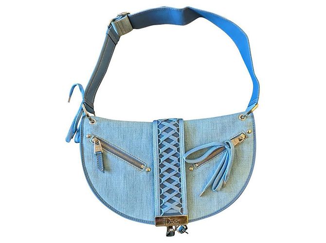 Sac a main Dior Admit It Bleu Jean pièce introuvable Bleu clair