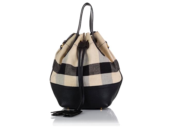 Burberry Heston outlet Bucket Satchel