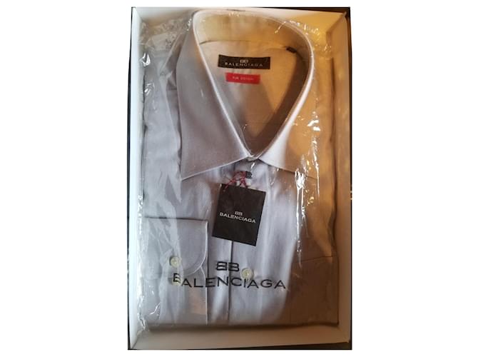 Balenciaga Madrid Grey Cotton  ref.714456