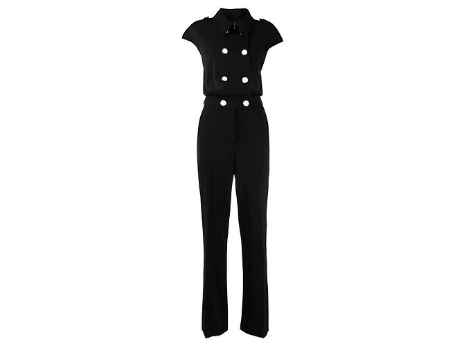 Moschino Tuta Jumpsuit schwarz