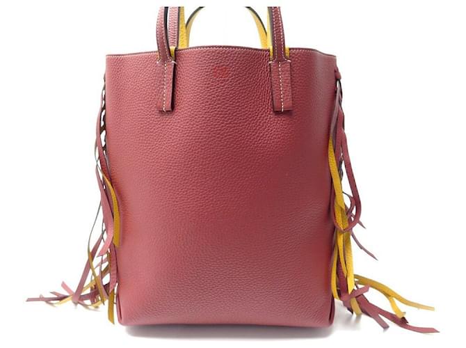 Leather bag MOYNAT