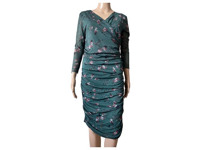 Vestido Ganni Verde