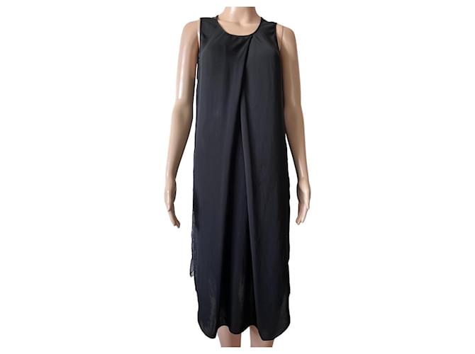 By Malene Birger Dresses Black Polyester  ref.715431