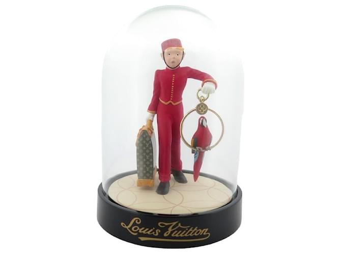 NEUE SELTENE GLOBUS-KUGEL AUS GLAS LOUIS VUITTON SPECIAL EDITION LE GROOM COLLECTOR Rot  ref.715719
