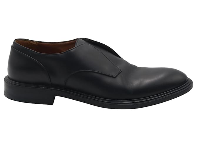 Givenchy Laceless Classic Derby Loafers in Black Leather  ref.715850